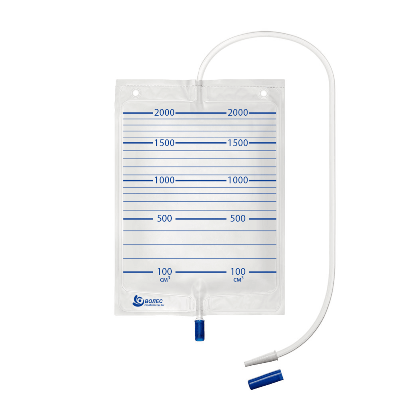 Сечоприймач "Волес" 2л з отвором для зливу, ст.